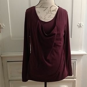 Lands End layered top Sz MP